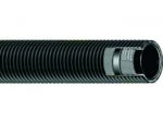 Maxuflex Green Stripe - NR/BR/SBR - SD, Maxuflex Green Stripe - Zuig / persslang voor slijtende stoffen.slijtvaste, elektrisch geleidende binnenwand. Cordinlagen met stalen spiraal en a/s draad...